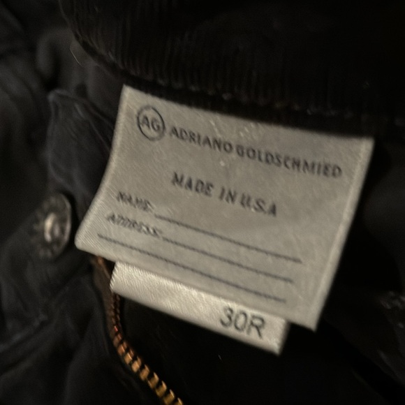 AG 🎉host pick🎉🎈the Moto Stevie Ankle mid rise slim straight corduroy pants - Picture 6 of 14